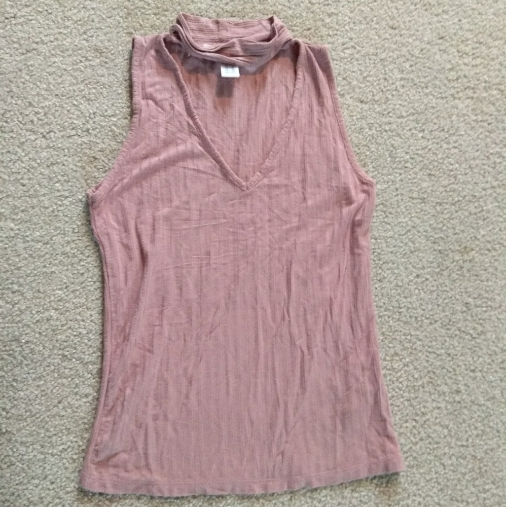 3 for $15 mauve choker tank
